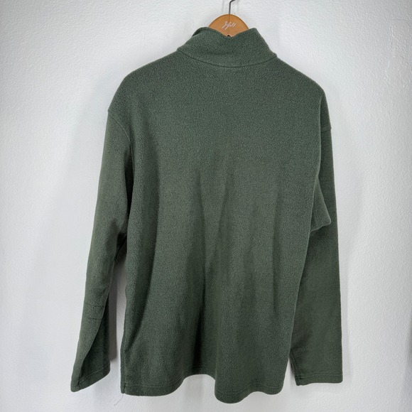 Patagonia Mens Capilene Fleece Pullover 1/4 Zip Green Size L Pullover Base layer - Picture 6 of 8